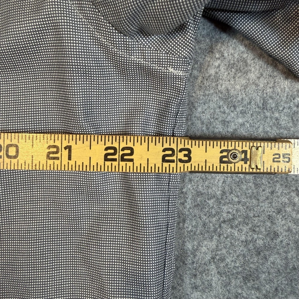 Brioni Shirt Mens Large Gray Check Contrast Collar French Cuff Dress Italy - Picture 7 of 9